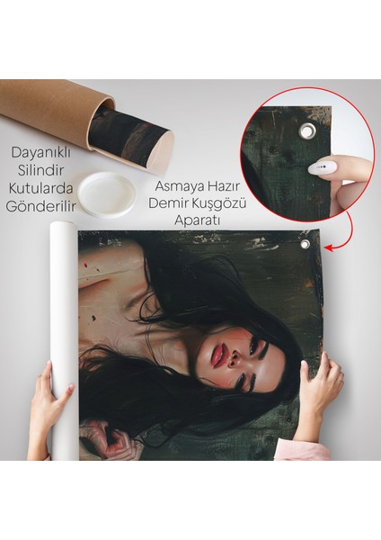 Bohem Kadın Duvar ÖRTÜSÜ-7960