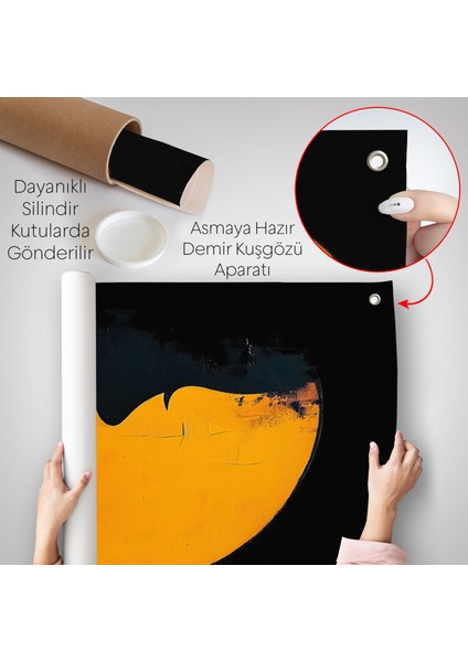 Güneş ve Kadın Silüeti Duvar ÖRTÜSÜ-7588