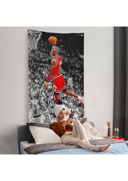 Michael Jordan Duvar ÖRTÜSÜ-7856 fiyatları