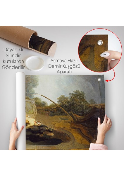 Rembrandt - Iyi Samiriyeli Duvar Örtüsü - The Good SAMARITAN-7430 indirimleri