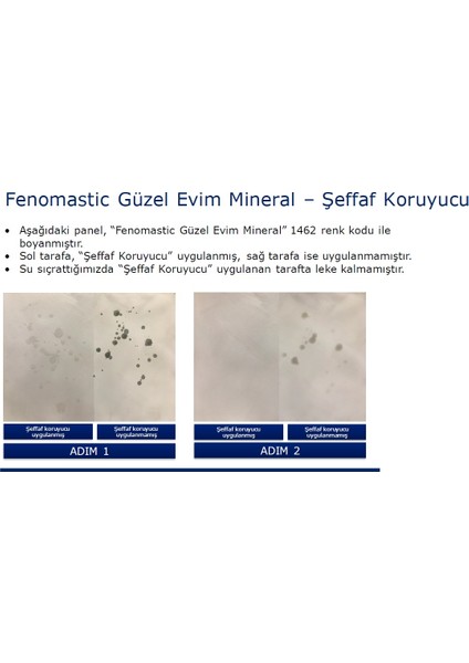 Fenomastic Güzel Evim Mineral Şeffaf Koruyucu 0,9 Lt