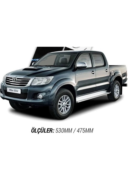 Toyota Hilux 2005-2015 Muz Silecek Takımı (Cam Sabunuhediyeli)