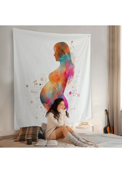 Hamile Kadın Duvar Örtüsü - Kadın Doğum Hastane Doktor HEDIYESI-8321 fiyatları