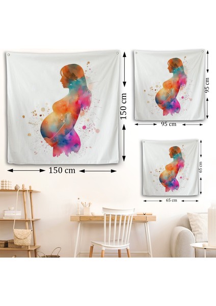 Hamile Kadın Duvar Örtüsü - Kadın Doğum Hastane Doktor HEDIYESI-8321 fırsatları