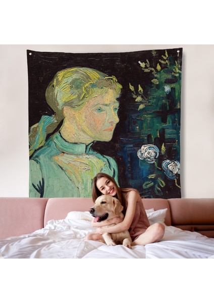 Vincent Van Gogh - Adeline Ravoux Duvar ÖRTÜSÜ-8361