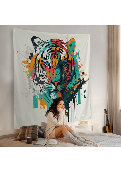 Renkli Kaplan Duvar ÖRTÜSÜ-8330 fiyatları