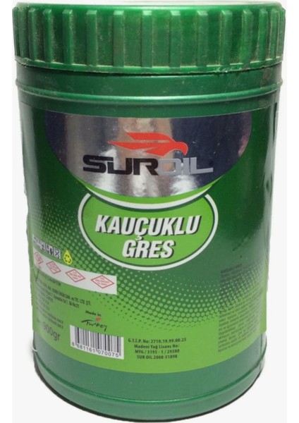 Yeşil Kavucuklu Gres Yağ 1 kg 08/05/2029 ( Yeni Ürün )