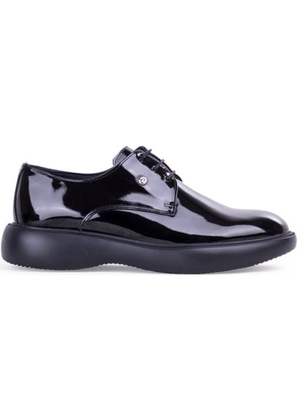 Pierre Cardin PCE-70914 Wedding Erkek Yüksek Taban Siyah Rugan Klasik Ayakkabı