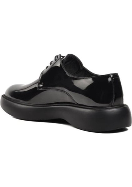 Pierre Cardin PCE-70914 Wedding Erkek Yüksek Taban Siyah Rugan Klasik Ayakkabı