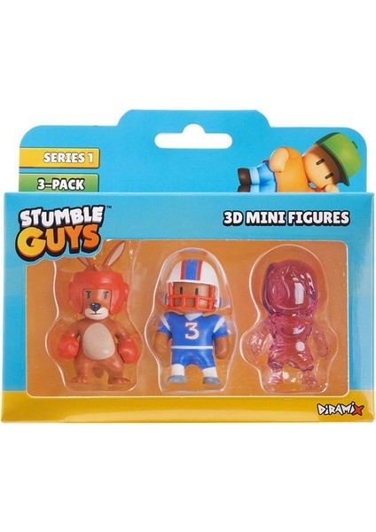 Stumble Guys 3’lü Mini Figür Seti S1 TUY01000 - Model 2