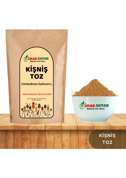 Kişniş Toz 100G