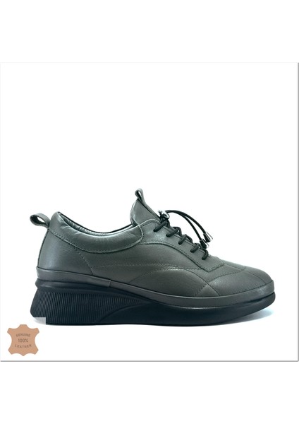 Janestt Kadın Soft Deri Ortapedik Taban Sneaker 145-14-123