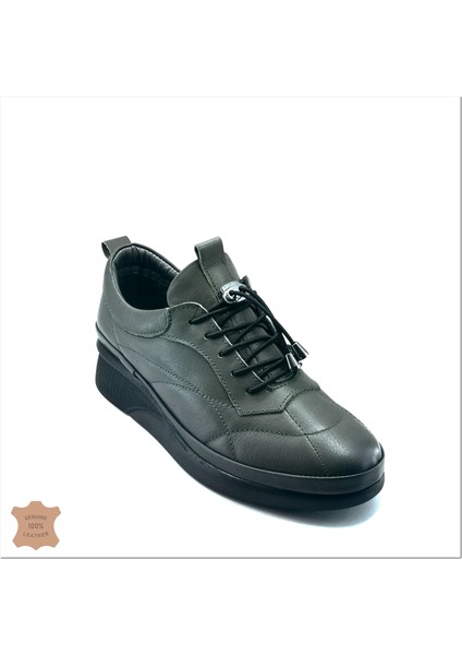 Janestt Kadın Soft Deri Ortapedik Taban Sneaker 145-14-123