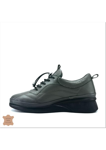 Janestt Kadın Soft Deri Ortapedik Taban Sneaker 145-14-123