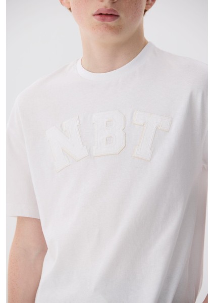 Bg Store Erkek Çocuk Beyaz T-Shirt