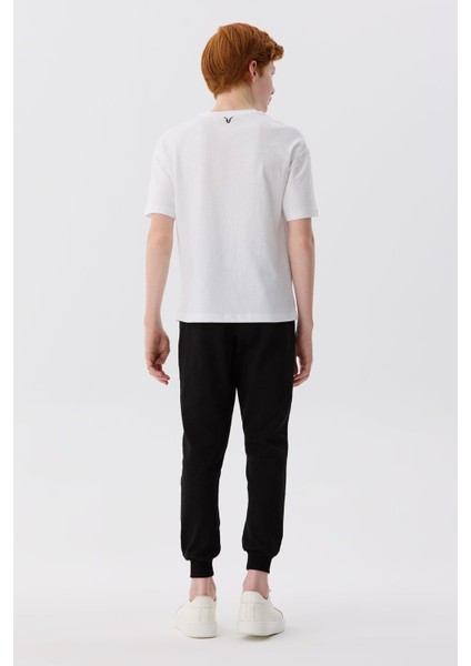 Bg Store Erkek Çocuk Beyaz T-Shirt