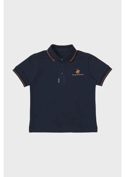 Beverly Hills Polo Club  Erkek Çocuk Lacivert T-Shirt 23SS2BHB518