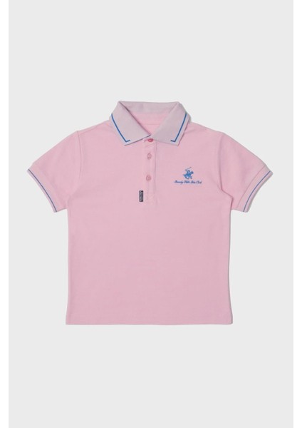 Beverly Hills Polo Club  Erkek Çocuk Pembe T-Shirt 23SS2BHB515