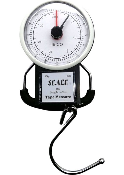 2 in 1 İbreli Kantar - Metre Model 440583