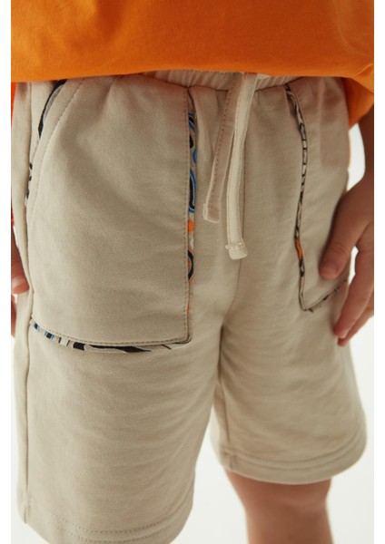 Bg Store Erkek Çocuk Bej Şort modelleri
