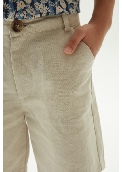 Bg Store Erkek Çocuk Bej Şort modelleri