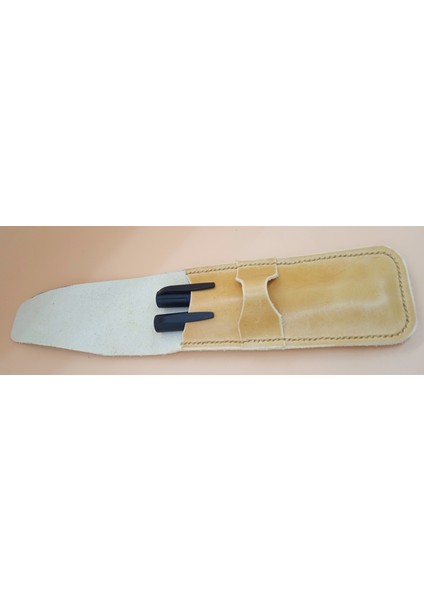 Hakiki Deri El Emeği Özel Kalemleriniz Için Kalemlik Kalem Kutu 27 cm 6 cm 5A9