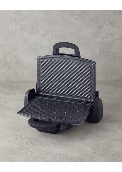 Tmk 5010 Çıkarılabilir Plakalı Tost Makinesi Siyah-Krom fiyatları
