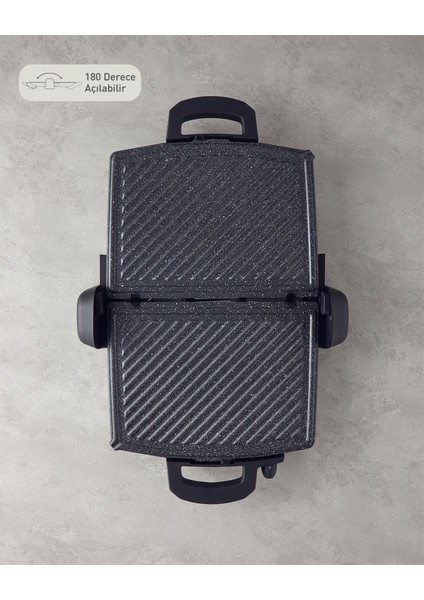Tmk 5010 Çıkarılabilir Plakalı Tost Makinesi Siyah-Krom fırsatları