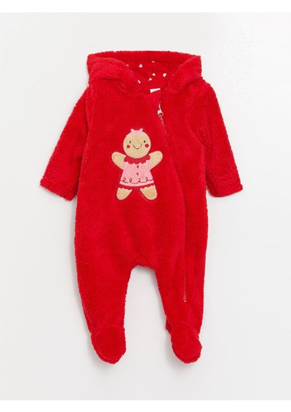 Peluş Kız Bebek Tulum(0-12 Ay Patikli, 12 Ay+ Patiksiz)