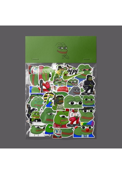 Pepega Meme Sticker Paketi /bullet Journal Defter Çıkartma Ajanda Laptop Etiket