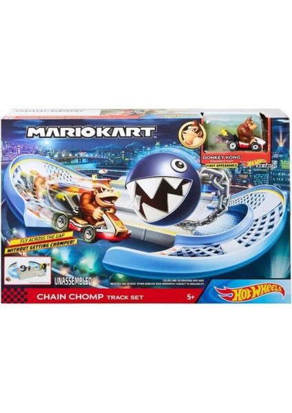 Hot Wheels GCP26 Hot Wheels, Mario Kart Çılgın Yaratıklar Oyun Seti / +5 Yaş