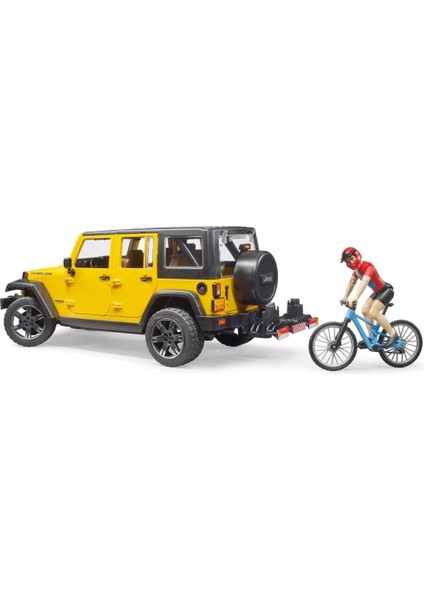 Jeep W. Rubicon & Bisiklet ve Sürücüsü