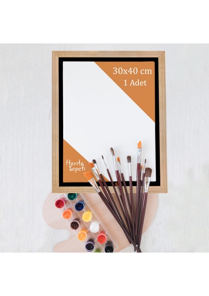 Gold Çerçeveli 30X40 cm Boş Tuval Tablo modelleri