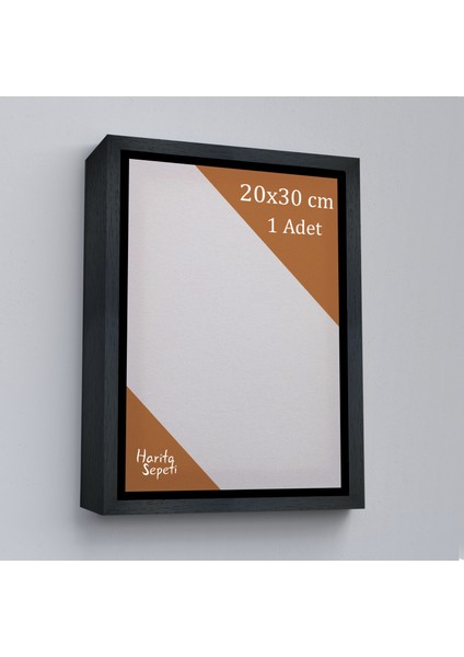 Siyah Çerçeveli 20X30 cm Boş Tuval Tablo fiyatları