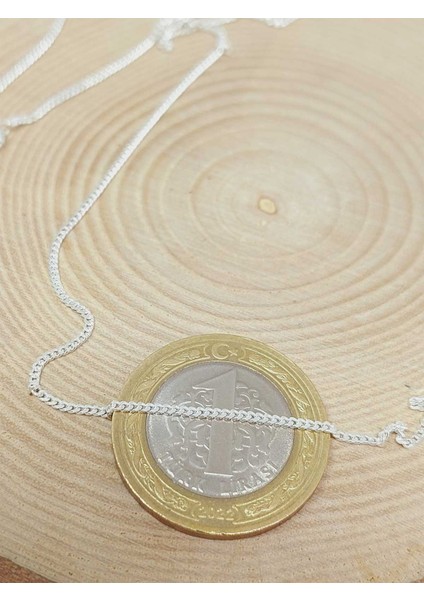 925 Ayar Gümüş Ince Kolye Zinciri (52886) fırsatları