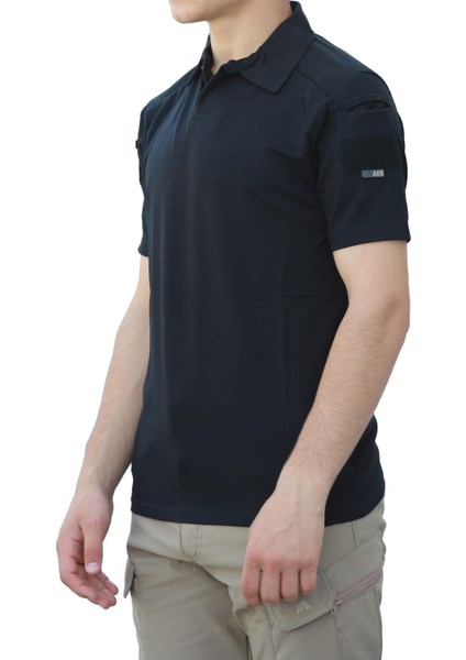 Polo Yaka Kısa Kollu Taktik Tişört fiyatları