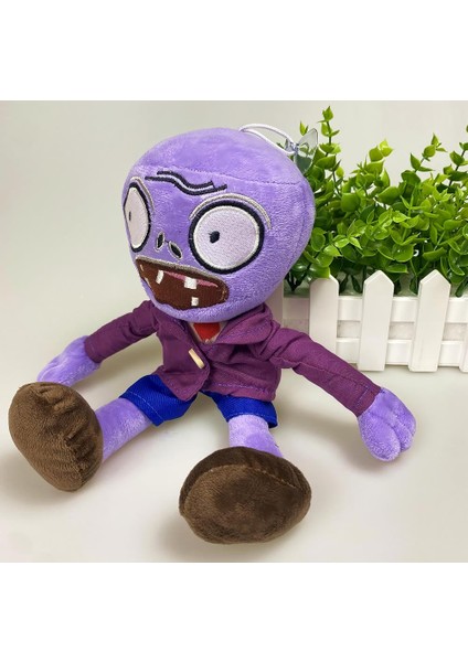 Ithal Kumaş Plants Vs. Zombies Pvz Serisi Sesli Karakter Figür Peluş Oyuncak Hypnotized Zombie 28 cm