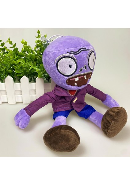 Ithal Kumaş Plants Vs. Zombies Pvz Serisi Sesli Karakter Figür Peluş Oyuncak Hypnotized Zombie 28 cm