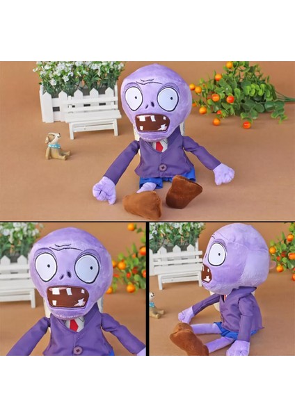 Ithal Kumaş Plants Vs. Zombies Pvz Serisi Sesli Karakter Figür Peluş Oyuncak Hypnotized Zombie 28 cm