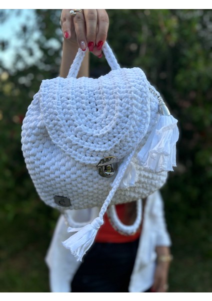 Amore Örgü Sırt Çantası