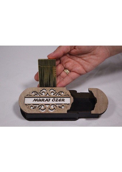 Çakmak Kişiye Özel Isim Yazılı ve Mdf Tasarım Kutulu NO:151 modelleri