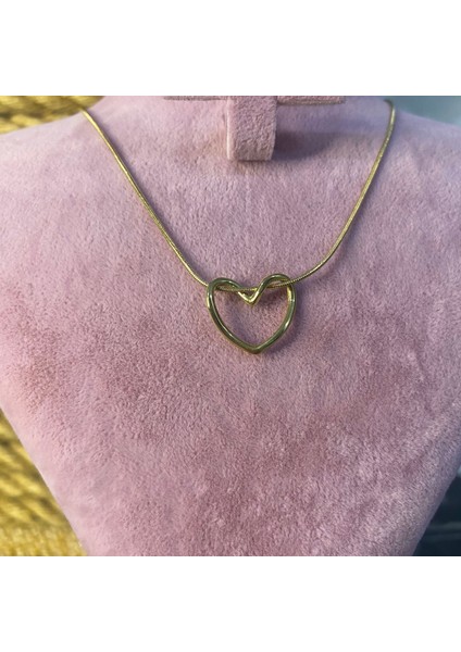 Çelik Kalp Kolye modelleri