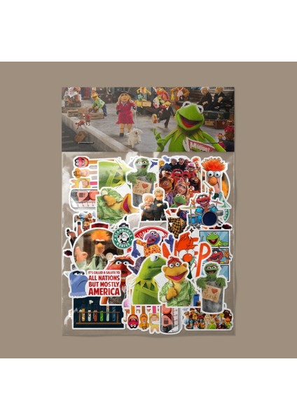 The Muppets Sticker Paketi /bullet Journal Defter Çıkartma Ajanda Laptop Etiket