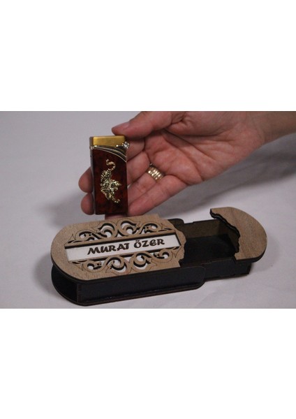Çakmak Kişiye Özel Isim Yazılı ve Mdf Tasarım Kutulu NO:147 modelleri