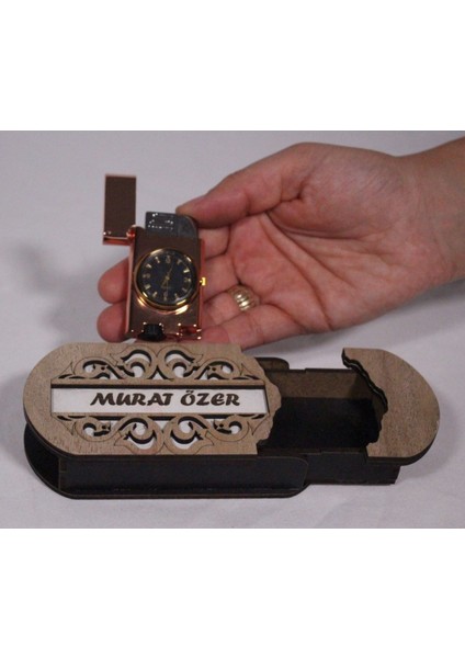 Çakmak Kişiye Özel Isim Yazılı ve Mdf Tasarım Kutulu NO:135 modelleri