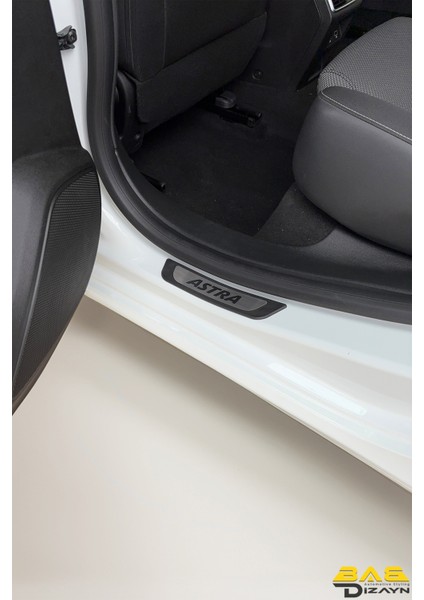 Opel Astra L Krom Kapı Eşik Koruması 2021 ve Üzeri 4 Parça.