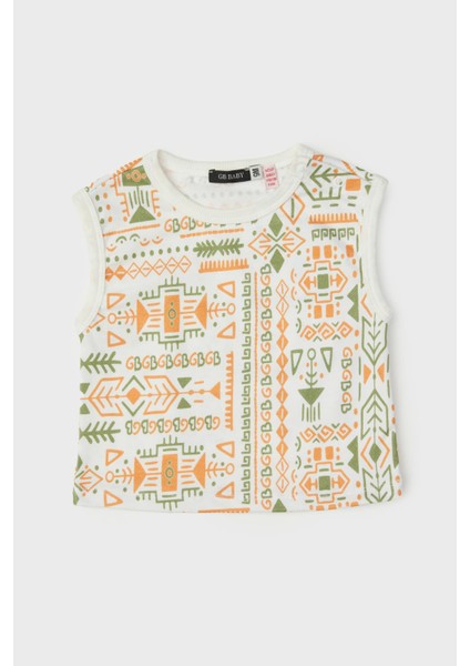Bg Store Erkek Bebek Desenli T-Shirt