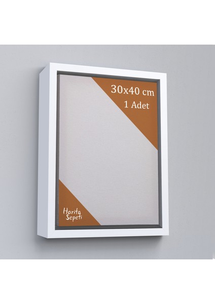 Beyaz Çerçeveli 30X40 cm Boş Tuval Tablo fiyatları