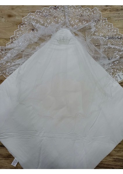 Yenidoğan Sahra Taç Lucky Baby Nakışlı Kumru Kundak Bebek Battaniyesi fiyatları