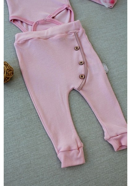 3-6 6-9 9-12 Ay Şarkıcı Kuşlar Nakışlı Bandanalı Uzun Kollu Zıbınlı 3lü Kız Bebek Takımı modelleri